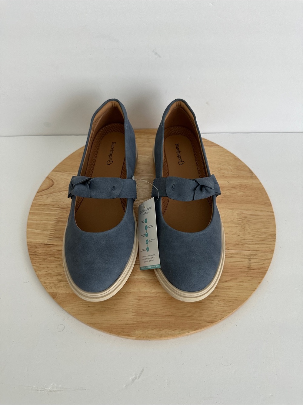 Baretraps Kimbly Womens Round Closed Toe Mary Jane Shoes
